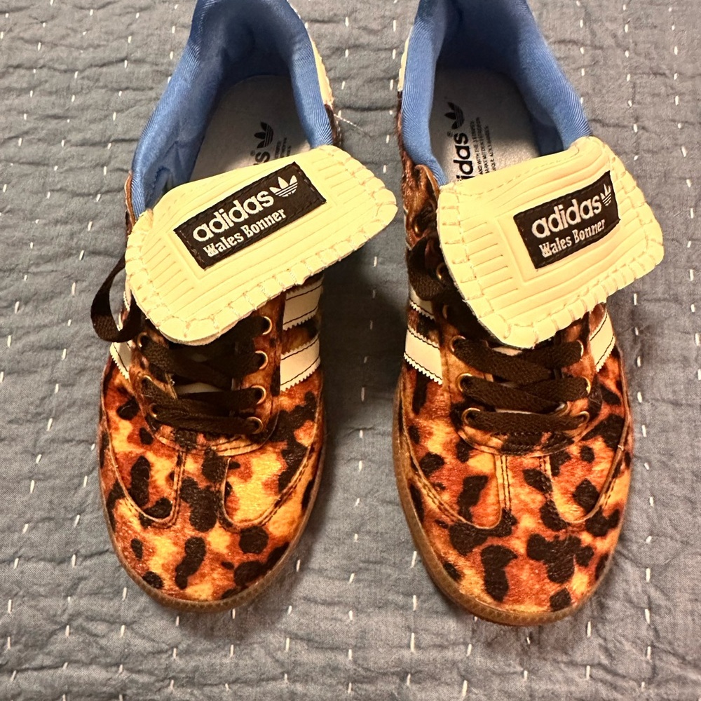 Adidas Wales Bonner Leopard/cheetah Print Shoes